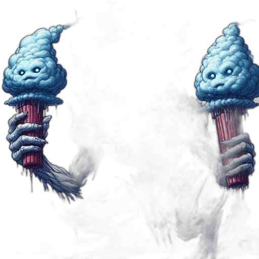 creature, mask, dragon, hat transparent PNG cut-out