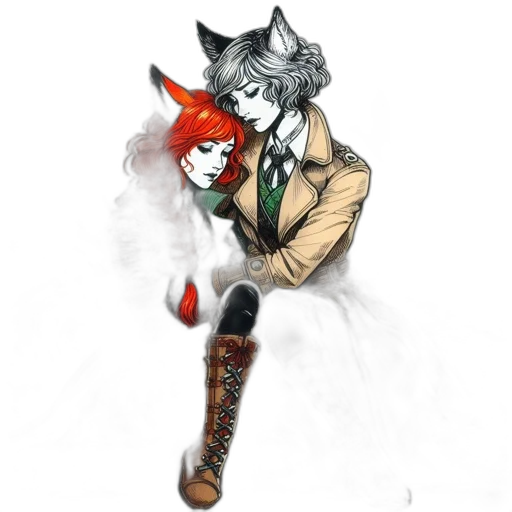 mask, staff, jacket, animal transparent PNG cut-out