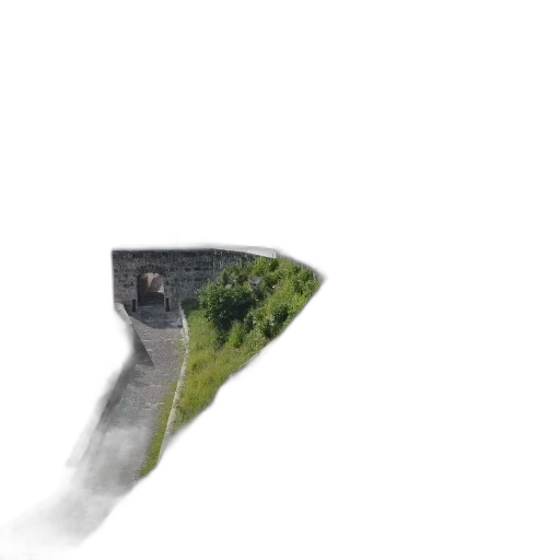 car, building, sword, weapon transparent PNG cut-out