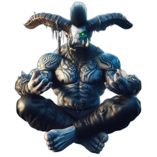 creature, mask, animal, concept art transparent PNG cut-out