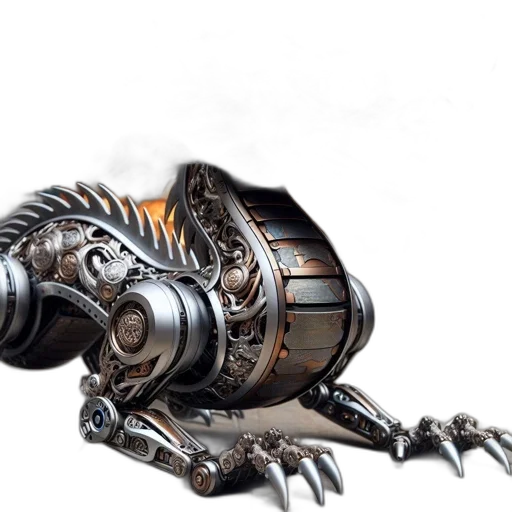 weapon, dragon, sword, robot transparent PNG cut-out