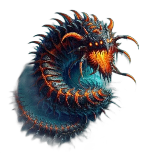 dragon, creature, animal, hair transparent PNG cut-out