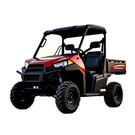 polaris, ranger, 570cc, parked transparent PNG cut-out
