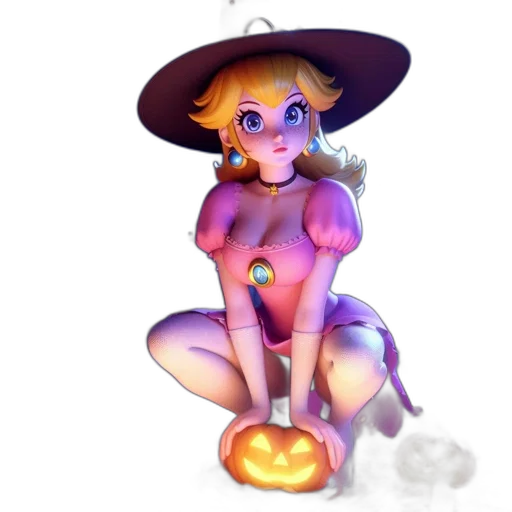 dress, staff, hat, concept art transparent PNG cut-out