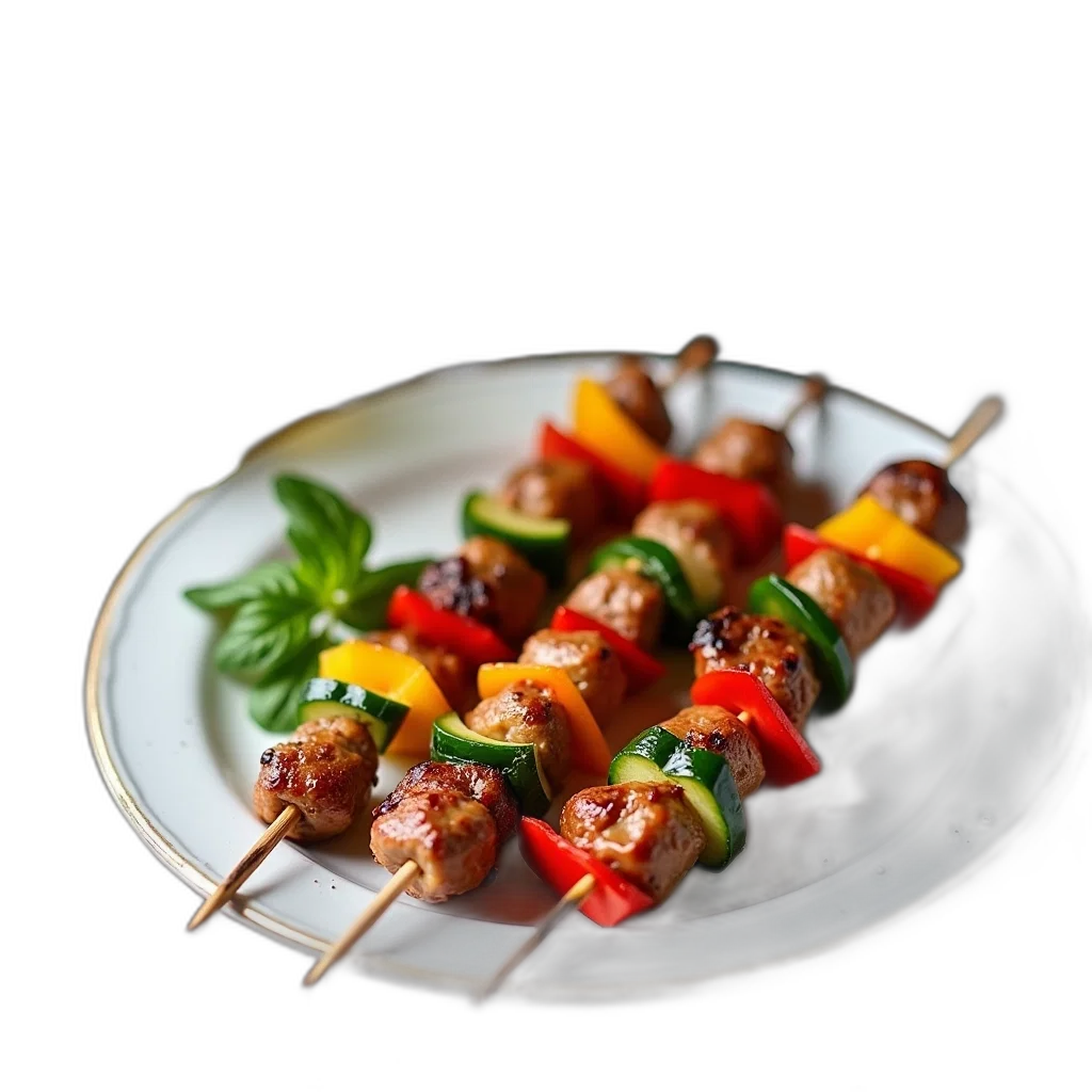 food, weapon, 3d render, photorealistic transparent PNG cut-out