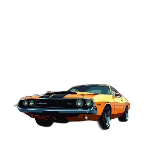 car, weapon, animal, photorealistic transparent PNG cut-out
