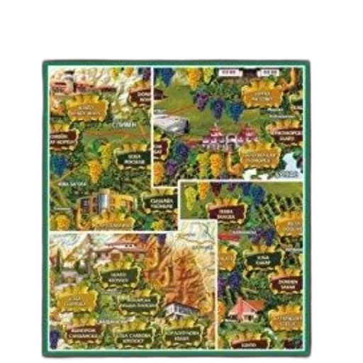 forest, earth tones, colorful, illustrated transparent PNG cut-out