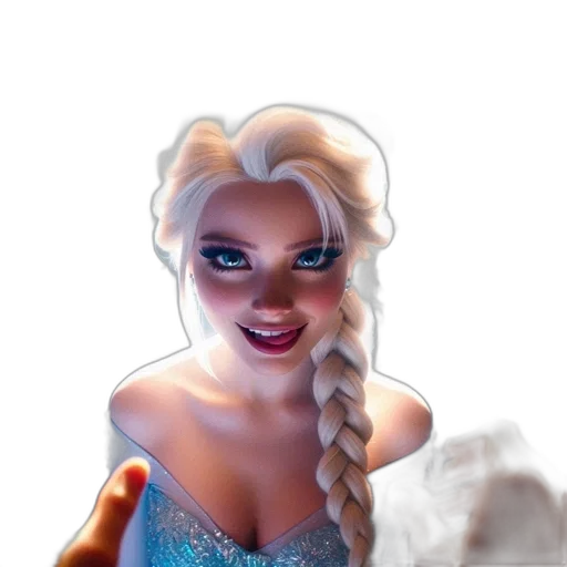 face, fantasy art, concept art, cartoon transparent PNG cut-out
