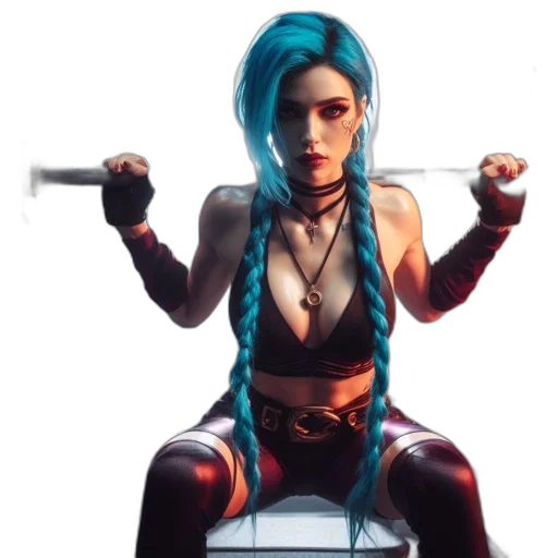 weapon, sword, staff, cyberpunk transparent PNG cut-out