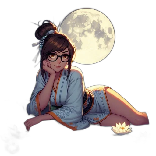 staff, concept art, fantasy art, anime transparent PNG cut-out
