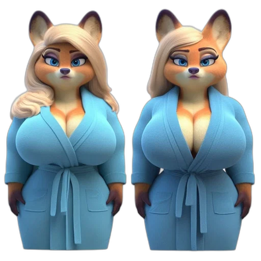 dress, 3d render, concept art, cartoon transparent PNG cut-out