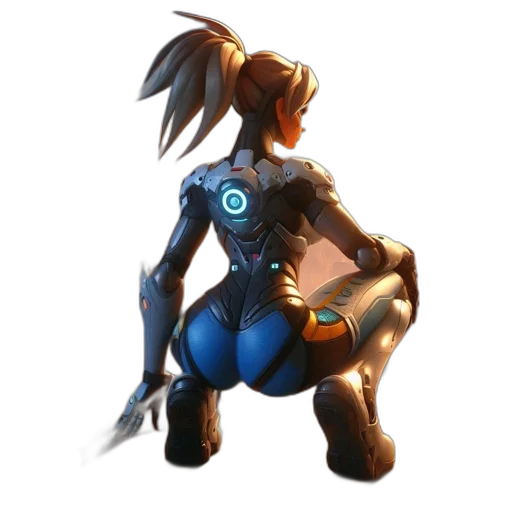 weapon, robot, staff, animal transparent PNG cut-out