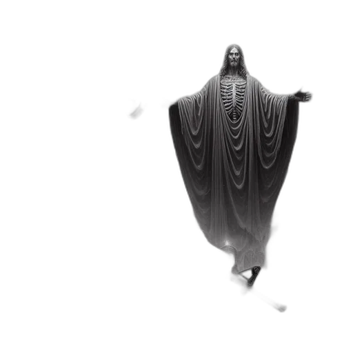 dress, creature, sword, robot transparent PNG cut-out
