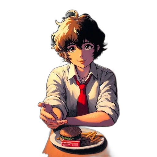 food, staff, face, weapon transparent PNG cut-out