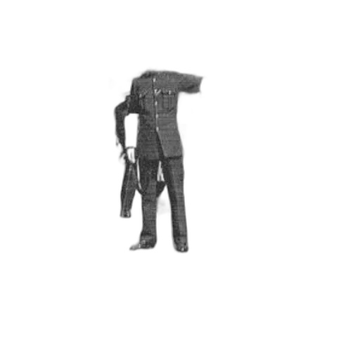 robot, staff, jacket, weapon transparent PNG cut-out