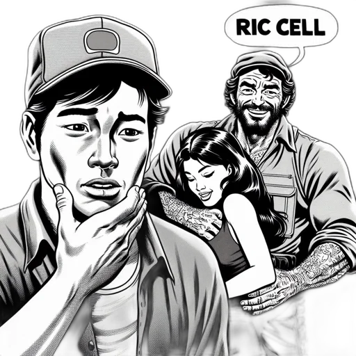 comic book art, cartoon, concept art, photorealistic transparent PNG cut-out