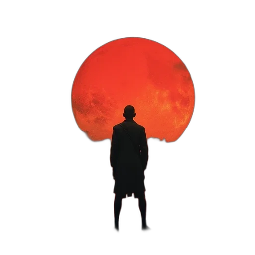 umbrella, jacket, staff, creature transparent PNG cut-out