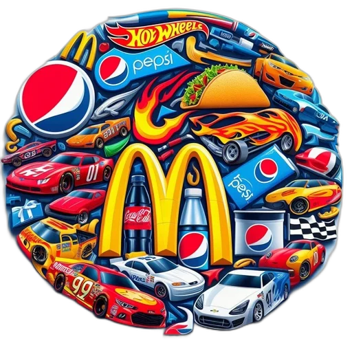 food, car, jacket, hat transparent PNG cut-out
