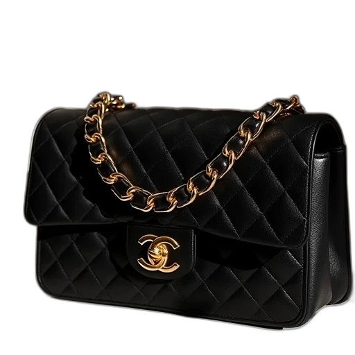 chanel, classic, leather, small transparent PNG cut-out