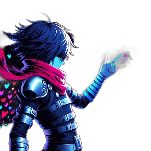 jacket, robot, cyberpunk, concept art transparent PNG cut-out