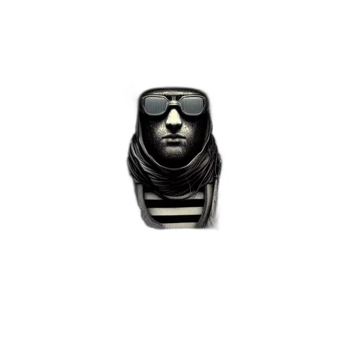 jewelry, mask, robot, face transparent PNG cut-out