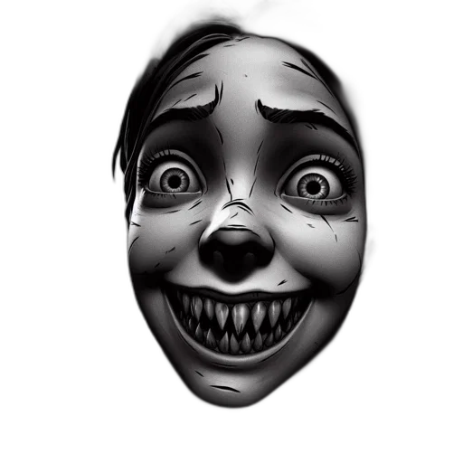 mask, face, creature, animal transparent PNG cut-out