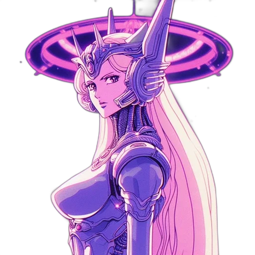 crown, dress, staff, sword transparent PNG cut-out