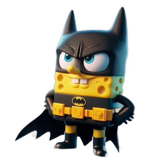 3d render, concept art, comic book art, cartoon transparent PNG cut-out