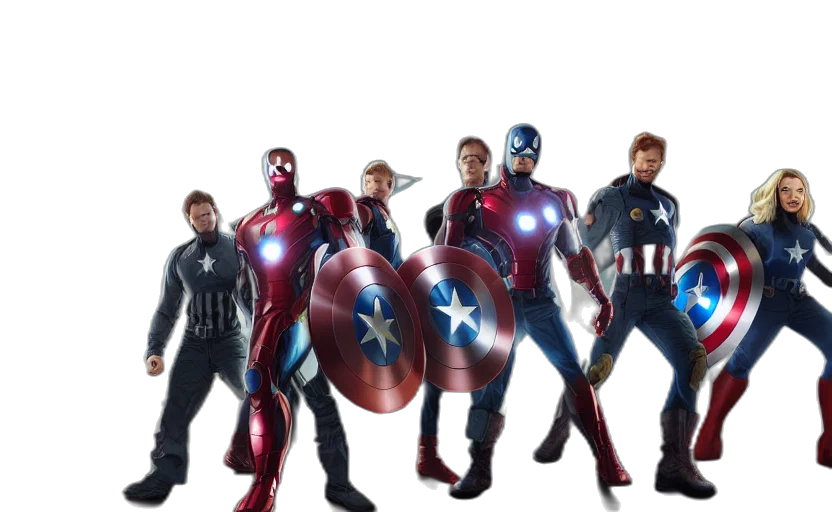 staff, concept art, comic book art, 3d render transparent PNG cut-out