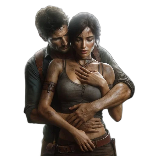 concept art, comic book art, fantasy art, photorealistic transparent PNG cut-out