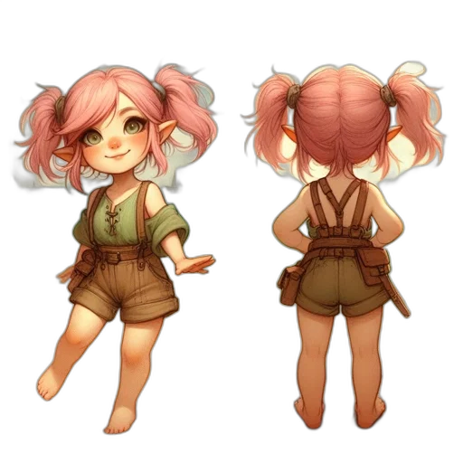 concept art, pixel art, fantasy art, 3d render transparent PNG cut-out