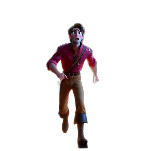 staff, creature, jacket, robot transparent PNG cut-out
