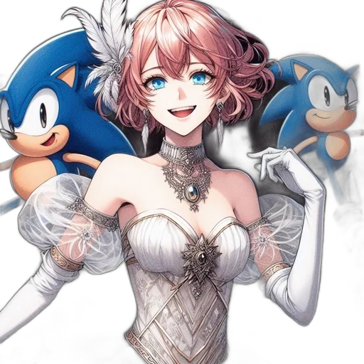 crown, dress, staff, weapon transparent PNG cut-out