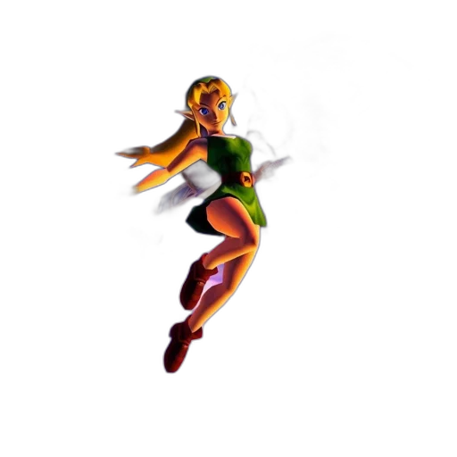 dress, staff, weapon, hair transparent PNG cut-out