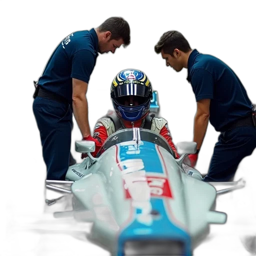 car, mechanic, working, race transparent PNG cut-out