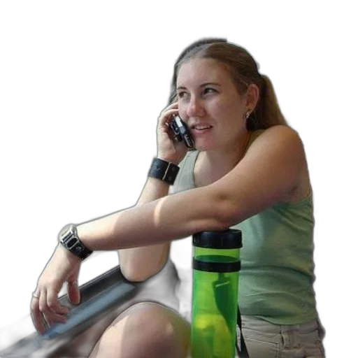 staff, bottle, face, dress transparent PNG cut-out