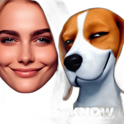 face, animal, creature, photorealistic transparent PNG cut-out