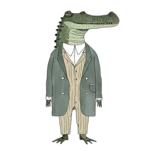 dragon, creature, jacket, animal transparent PNG cut-out