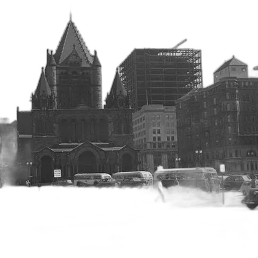 building, car, concept art, photorealistic transparent PNG cut-out