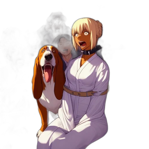 creature, animal, staff, anime transparent PNG cut-out