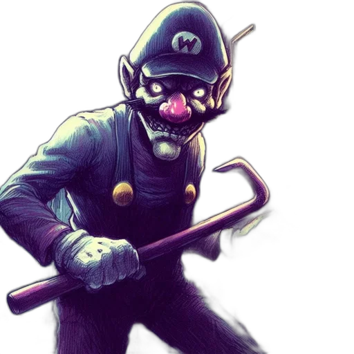 staff, creature, mask, weapon transparent PNG cut-out