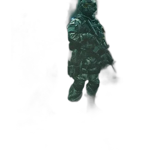 jacket, creature, robot, umbrella transparent PNG cut-out