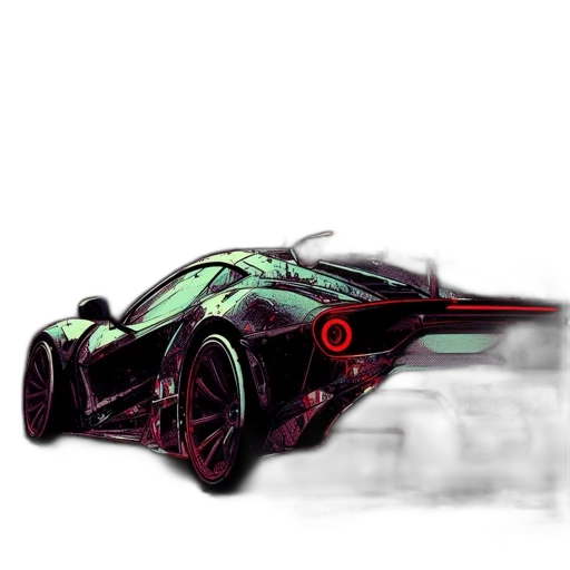 car, weapon, robot, concept art transparent PNG cut-out