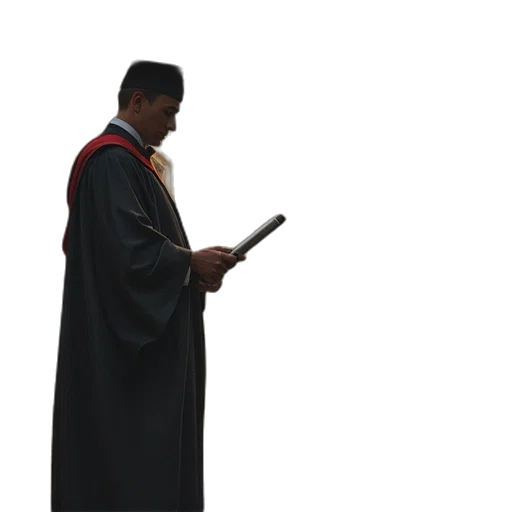 staff, jacket, graduate, master transparent PNG cut-out