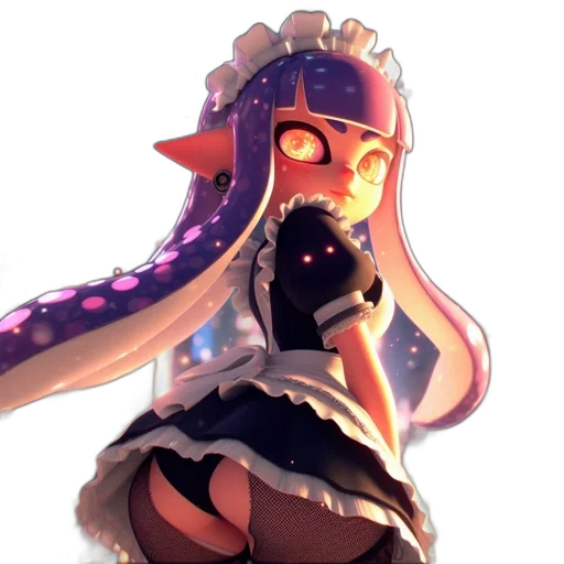 dress, staff, weapon, hat transparent PNG cut-out