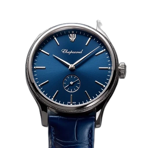 chopard, soir, blue, watch transparent PNG cut-out