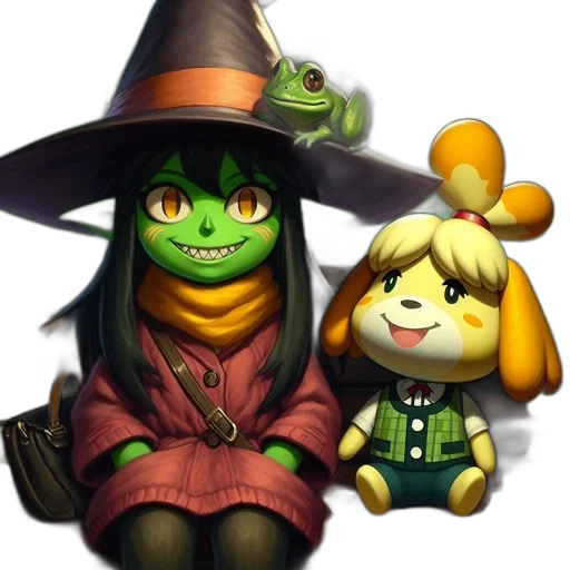 staff, hat, concept art, pixel art transparent PNG cut-out