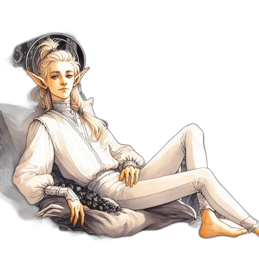 staff, concept art, watercolor, fantasy art transparent PNG cut-out