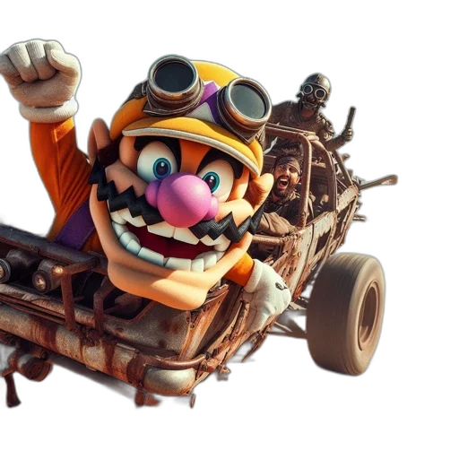 car, weapon, robot, animal transparent PNG cut-out