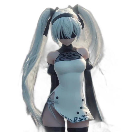 dress, robot, jacket, weapon transparent PNG cut-out